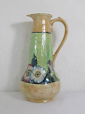 Vintage Early/Mid 20th Century Kensington PB Ware Anemone Floral Jug No 2150 • £24