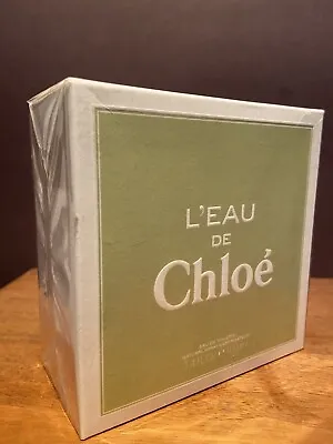 L'EAU De Chloe 3.4 Oz / 100 Ml Eau De Toilette Spray Perfume New In Box RARE • $249.95