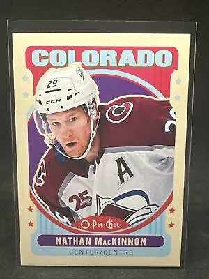 Nathan MacKinnon 2021-22 O-Pee-Chee - Retro #19 Colorado Avalanche • $0.99