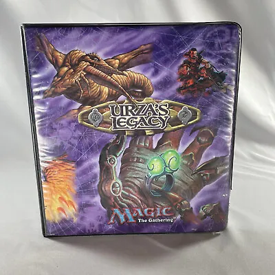 Urza's Legacy Magic The Gather Ultra Pro 3 Ring Binder W/ Empty Card Pages Mtg • $122.99