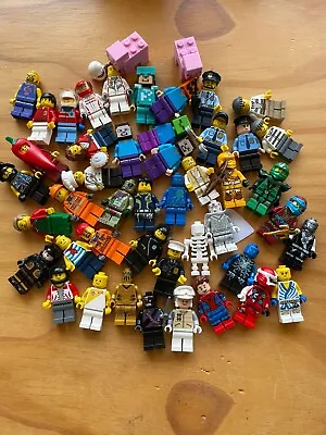 Lego Minifigures Mixed Bulk Lot  (x45) • $120