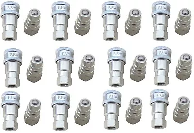 12 Pk Quick Coupler 1/4  Snow Plow Meyer 15072 Western 25232 Buyers 1304025 • $138