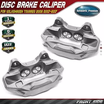 2Pcs Front L&R Aluminum Disc Brake Caliper For Volkswagen VW Touareg 2006-2017 • $228.99