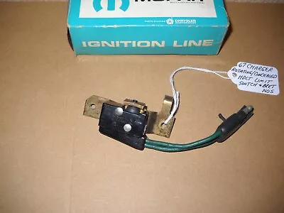 NOS Mopar 67 Dodge Charger Concealed/Hideaway Headlight Limit Switch Super Rare! • $300