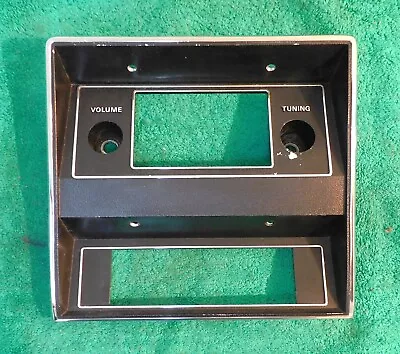 1971-1973 Mustang Fastback Mach 1 Boss Grande ORIG AM-8 TRACK RADIO HEATER BEZEL • $199