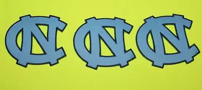 $4.24 • Buy THREE (3) University Of North Carolina UNC Tar Heels Patches Iron-On 3.5  Wide