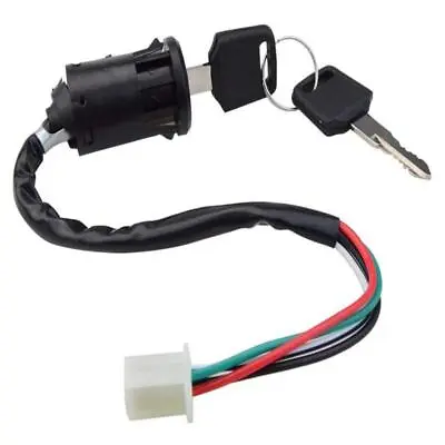 US 1PCS ATV Motorcycle 4Pin Start Ignition Key Switch For 50/70/90/110/150/250cc • $14.39