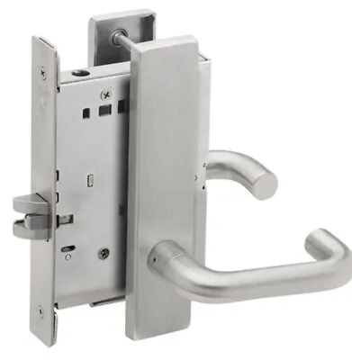 Schlage L9010 03l 626 Mortise Passage Lock Commercial Grade 1 Keyless Lockset • $99.99