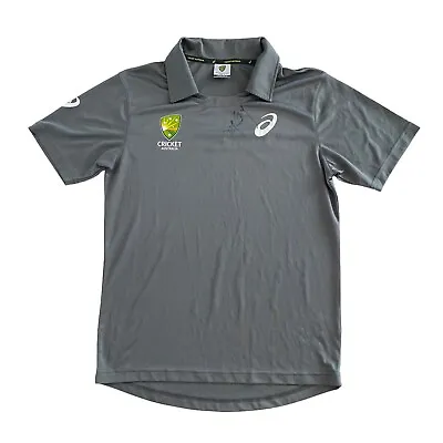 $27.50 • Buy Cricket Australia Polo Shirt Mens Small ASICS Signed Autographed