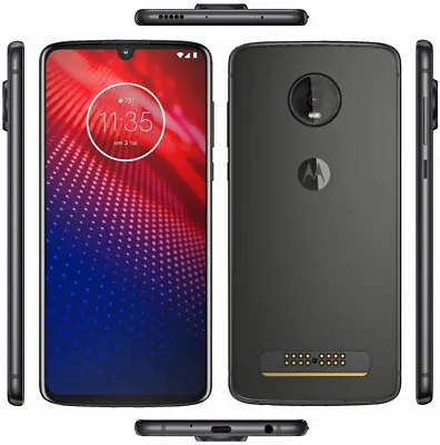 Motorola XT1980 Moto Z4 Verizon UNLOCKED 4G LTE 128GB Smart Phone *A GRADE • $89.90