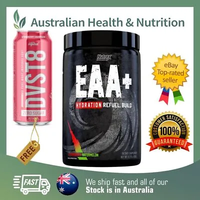 Nutrex Research Eaa + Hydration 30 Serves // Choose Flavour + Free Dvst8 Can • $54.95