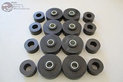 60-64 Impala Body Mount Frame Rubber Bushing Insert Kit Set Fullsize Chevy New • $98.10