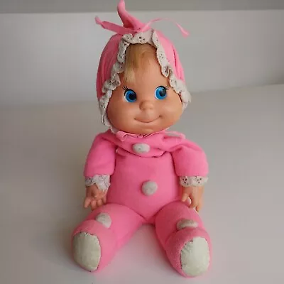 Vintage 1970 Mattel Pink Baby Beans Baby Doll • $34.99