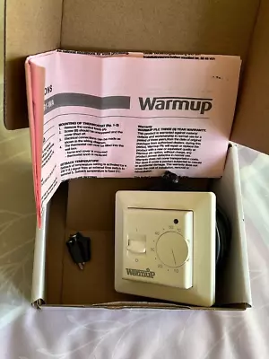 Warmup  OTN 1991 -  WA Manual Thermostat- White. • £64.95