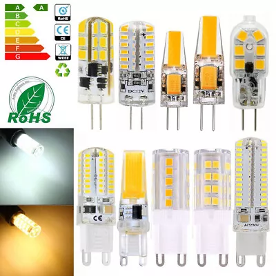 LED G4 G9 COB SMD Light Lamp 12V Silicone Crystal Corn Bulb 3W 5W 6W 8W 10W 220V • $1.93