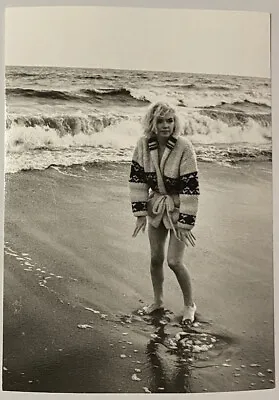 1962 Marilyn Monroe Original Photograph By George Barris Triple Stamped Beach • $3500