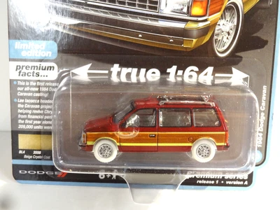 $36 • Buy Auto World Ultra Red Chase - Mighty Minivans - 1984 Dodge Caravan