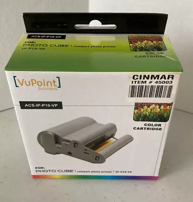 VuPoint Color Cartridge ACS-IP-P10-VP For Photo Cube Compact Printer SEALED • $19.99