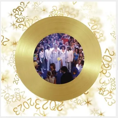 ABBA | Happy New Year 2023 | Limited Numbered Edition 7  GOLD Vinyl • £24.99