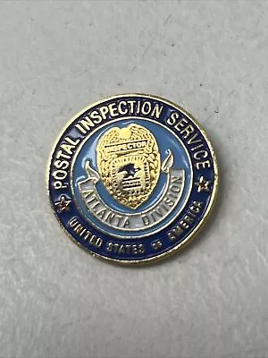 Vintage United States Postal Service Inspector Badge Us Mail Atlanta • $16.08