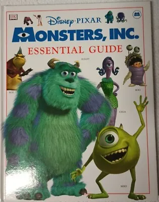 MONSTERS INC. ESSENTIAL GUIDE Disney Pixar HC NOT SOLD IN STORES **BRAND NEW** • $34.99