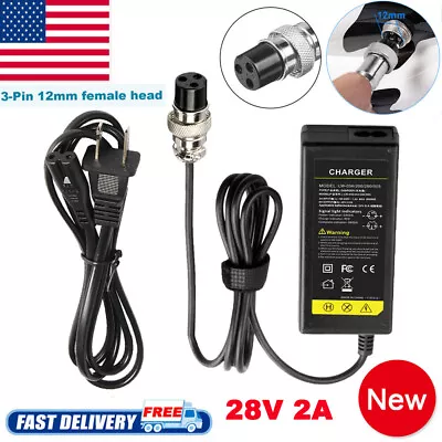 24V Battery Charger For Electric Razor Scooter E300 E100 E125 Freedom X-Treme • $11.99