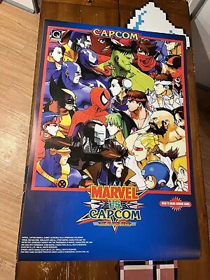 Marvel Vs Capcom (FUJIFILM CANVAS PHOTO PAPER) Poster 24 X 36 • $50