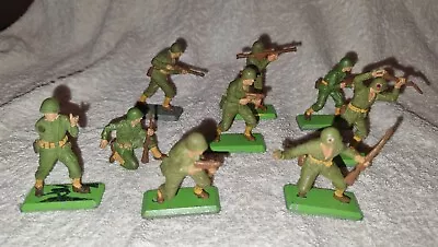 £9.99 • Buy Britains Deetail Vintage WW2 American Infantry X 9