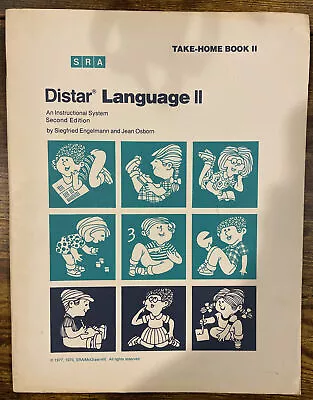 SRA Distar Language II - Take-Home Book II - An Instructional System • $8