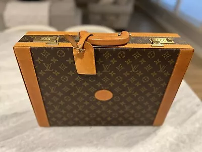 Vintage Louis Vuitton President Classeur Briefcase Attache Case • $4000