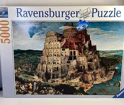 Ravensburger The Tower Of Babel Puzzle 60x40 In. - 5000 Pieces • $48.20