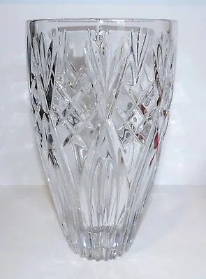 Exquisite Large Waterford Crystal Westbrooke Beautifully Cut 10 1/4  Vase • $158.99