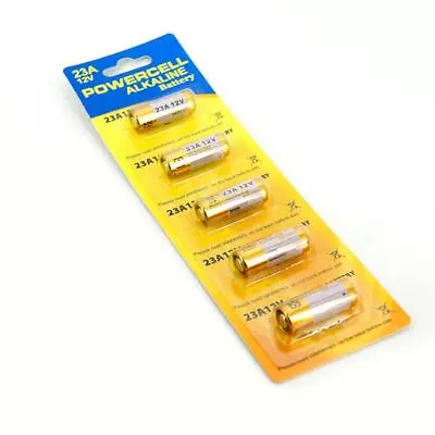 5 X 23A 21/23 A23 23A 23GA 12V Alkaline Battery • $3.50