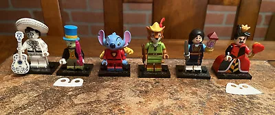 Lego Disney 3 Minifigure Stitch 626 Robin Hood Ernesto Mulan Queen & Jiminy • $93.41