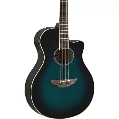 Yamaha APX600 Acoustic-Electric Guitar Oriental Blue Burst • $299.99