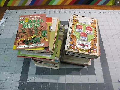 Vtg 1960s-1980s Purse Book Collection Lot Of 57 Pcs - Dell Globe Bonomo • $120