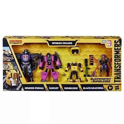 Transformers Buzzworthy Bumblebee - War For Cybertron Worlds Collide 4-Pack • $85.95