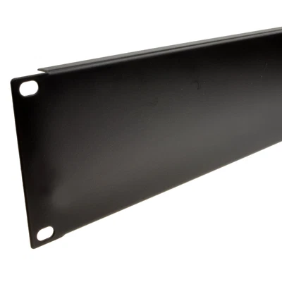 £7.33 • Buy 2U Blanking Plate For Comms Data/Studio Cabinet Rack 19 Black Spacer [006983]