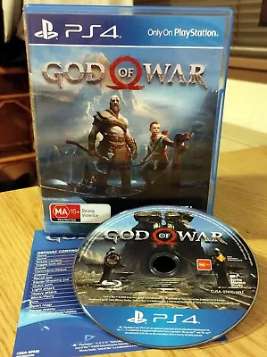 God Of War PS4 Game By Sony Santa Monica [CIB Complete] Action Hack N' Slash RPG • $22.99