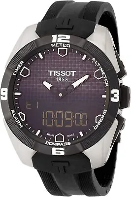 Tissot Men's T0914204705100 T-Touch Solar Quartz Watch • $274.99