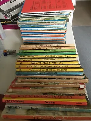 Ladybird Books From 60s 70s 80s  Job Lot (=50 Books) • £60