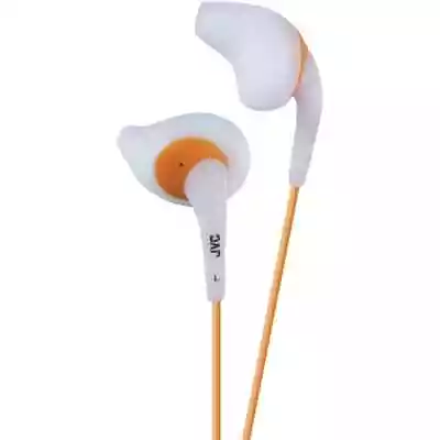JVC HAEN10-W-K Gumy Sport Sweatproof & Splashproof Earbuds/Earphones (White) • $14.88