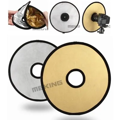 12  Disc 2in1 Light Multi Collapsible Hollow Reflector Photography Photo Studio • $8.99