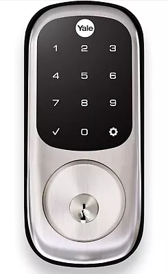 Yale Assure Lock Touchscreen With Z-Wave In Satin Nickel YRD226-ZW2-619 • $130