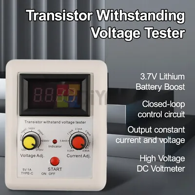 Transistor Tester IGBT MOS Triode Voltage Capability Withstand Voltage Tester US • $24.79