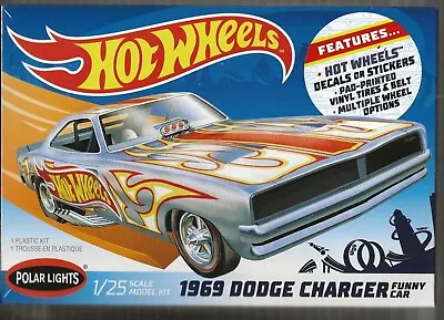 £31.36 • Buy Polar Lights Hot Wheels 1969 Dodge Charger Funny Car In 1/25 988 /12 ST (103)
