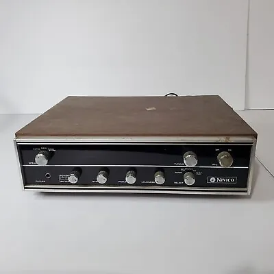 Nivico Model 4211 Stereo Victor Company Wood Retro Fm Am Radio Audio Vintage  • $99.99