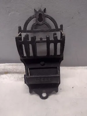 Vintage Cast Iron Wall Matchbox Match Holder Ideal  • $14.50