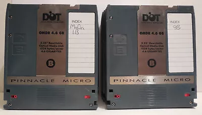 DOT Pinnacle Micro APEX MO Media 4.6GB 1024byte/sector Rewritable • $9.95