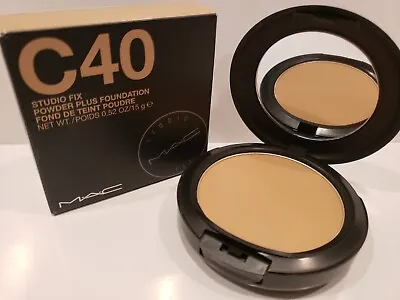 Mac Studio Fix Powder Plus Foundation Full Coverage Matte Finish C40 0.52 Oz • $28.99